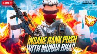 Grandmaster Live Rank Push Free Fire Telugu  - Munna Bhai is Live  - Telugu Gaming Live #MBG