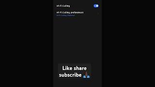 how to enable WiFi calling in any mobile 