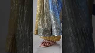 Sequin saree  #sareedrape #festivefashion #festivewear #ootdindia