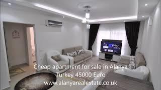 alanyarealestate.co.uk - Cheap apartment for sale in Alanya Turkey 45000 Euro