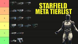 The only TIER LIST you need - BEST RIFLES IN STARFIELD!