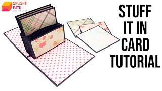 Stuff It In Card Tutorial by Srushti Patil