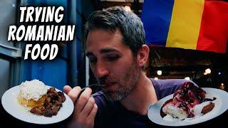FIRST TIME TRYING ROMANIAN FOOD | Sibiu, Brasov, and Bucharest
