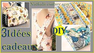 3 idées différentes pour vos cadeaux by Nathalie couture easy