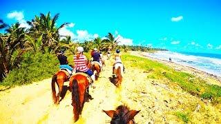 Horse ride at Dominican republic with Rancho Caribeño