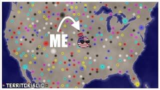 How to Take Over North America in Territorial.io 