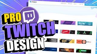 THE BEST Twitch Channel Art Maker For Your Stream! | Twitch Offline Page | Twitch Panels