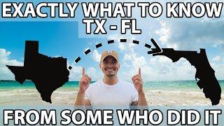 Leaving Texas for the Sunshine State: A Guide to Moving to Florida | Moving from Texas to Florida |