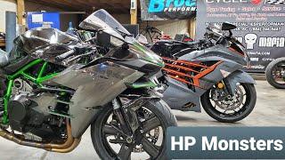 Is KAWASAKI the HP KING right NOW? H2 and ZX14