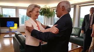 Europe’s new dynamic duo! Power couple Von der Leyen and Costa met in Strasbourg!