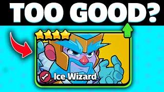 Ice Wizard OP in Squad Busters?