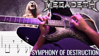 Megadeth – Symphony of Destruction POV Guitar Lesson/Cover | With Screen Tabs