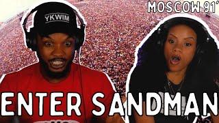 HOW IS THIS EVEN POSSIBLE?!  Metallica Enter Sandman Live Moscow 1991 Reaction