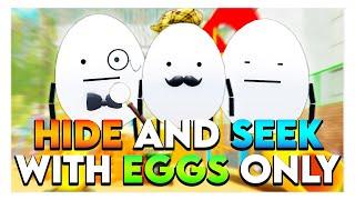 Roblox SECRET STAYCATION HIDE & SEEK WITH EGGS ONLY! 