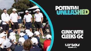 Potential Unleashed: Clinic with Cleeks GC | LIV Golf Adelaide