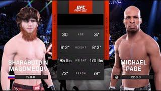 UFC Saudi Arabia Sharabutdin Magomedov vs Michael Venom Page UFC 5 MW Fight Simulation 󠁧󠁢󠁥󠁮󠁧󠁿