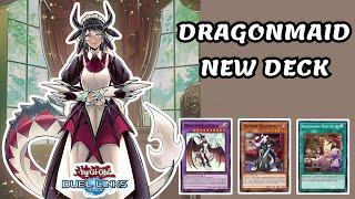 NEW DECK "DRAGONMAID" DECK" DUEL LINKS RANKED DUEL & DECKLIST [YU-GI-OH! DUEL LINKS]