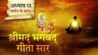 श्रीमद भगवत गीता सार- अध्याय 13 |Shrimad Bhagawad Geeta With Narration |Chapter 13|Shailendra Bharti