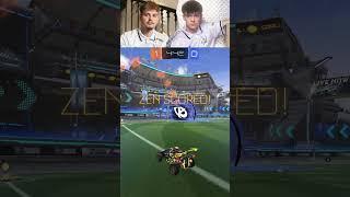 Psycho redirect - Monkey Moon & Zen  #rocketleague #vitality #shorts