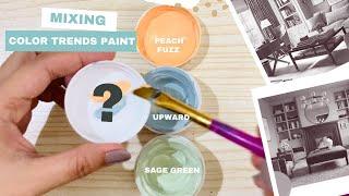 2024 Color Trend Paint Mixing/ How to mix elegant paint color / Color Trend Elegant Color Mixing