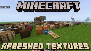 Afreshed Textures & Animations texture pack review in Minecraft