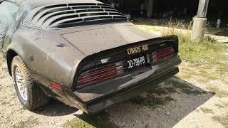 Trans am 77 barn find