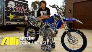 Taka Higashino Bike Check - Alli FMX Setup