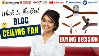 Top 4 BLDC Ceiling Fans in India 2024 | Save Energy with Crompton, Atomberg, Activa & Superfan!