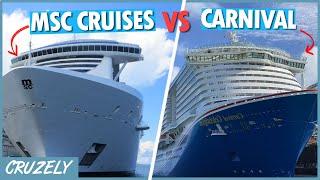 MSC Cruises vs. Carnival: 12 MAJOR Differences Between the Lines