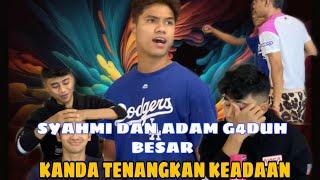 "SYAHMI MENG4MUK JADI GOKU " Prank hairstyle rambut safwan kanda tenangkan syahmi & adam