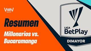 Millonarios vs. Bucaramanga (resumen y goles) | Liga BetPlay Dimayor 2024- 2 | Fecha 2