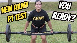 U.S. ARMY NEW ARMY PT TEST! (ARMY COMBAT FITNESS TEST)