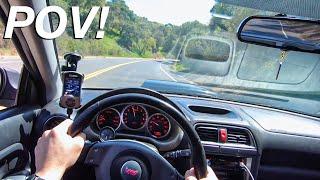 2004 SUBARU WRX STI TOMEI BACK ROAD DRIVE! DAY IN THE LIFE