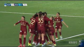 Napoli-Roma | 1-2 | Giugliano e Minami completano la rimonta per la Roma | #SerieAFemminile ebay