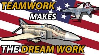 TEAMWORK Makes The DREAM WORK - F-4J and F-5E CARRY