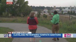 How's Cleveland's Towpath Trail coming along? Kenny shows us the latest additions