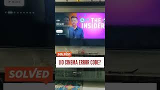 How to fix Jio Cinema Error Code? ERR_MEDIA_DCDE:5003