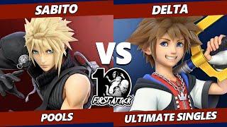 First Attack 2022  - Sabito (Joker, Cloud) Vs. Delta (Sora) Smash Ultimate Tournament