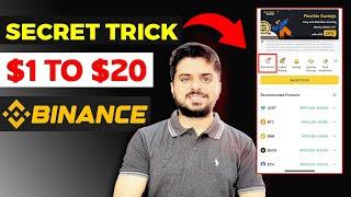 Daily Earn $20 From Binance Secret Trick | Binance Mobile Trading For Beginners #binance