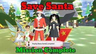 Save Santa Mission Complete! Sakura School Simulator Christmas Mission! Christmas Special! S.S.S