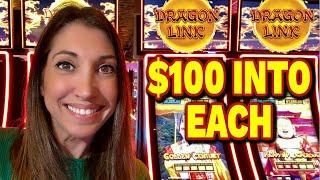  I Gambled $100 into every high limit Dragon Link slot machine 