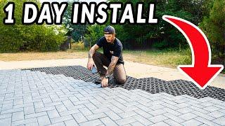 Easiest Patio Pavers You'll Ever Install!