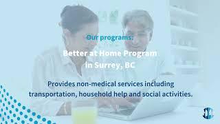 Seniors Services at DIVERSEcity in Surrey, BC