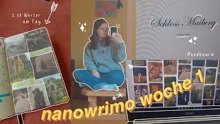 NaNoWriMo Vlog  Neues Projekt, 7k Wörter | Schreibvlog