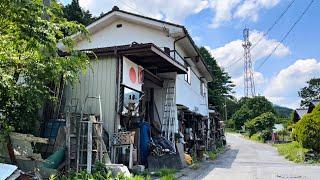 Walk Through Nakasendo Neighbourhoods Village in Japan | Countryside Village 4K Walk | Nature Sounds