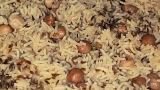 Chana Pulao Recipe l Chickpea Rice