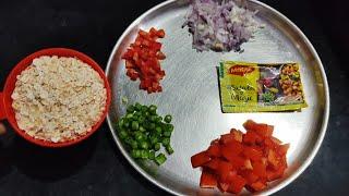 masala Oats recipe ! how to make masala oats!oats recipe!oats recipe!oats! healthy oats recipe!