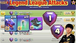 Legend League Attacks December Season Day7 RC Charge Dragon