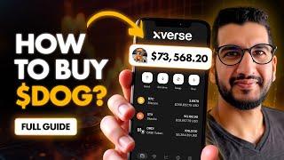 How To Buy $DOG (Bitcoin) with Xverse Wallet - Full Guide (Mobile)