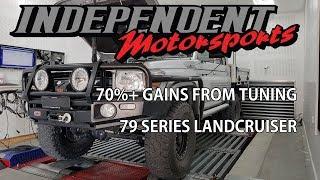 79 Series LandCruiser Tune by Independent Motorsports